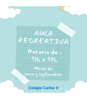 AULA RECREATIVA DIAS SUELTOS