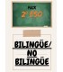 PACK DE LIBROS 2º ESO ( BILINGÜE/ NO BILINGÜE)