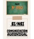 PACK DE LIBROS 3º ESO BI/NBI COMUNICACION AUDIOVISUAL