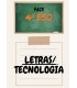 PACK DE LIBROS 4º ESO LETRAS  / TECNOLOGÍA