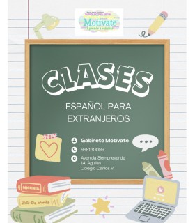 ESPAÑOL PARA EXTRANJEROS ( PARA NIÑOS) BONOS DE 10 SESIONES